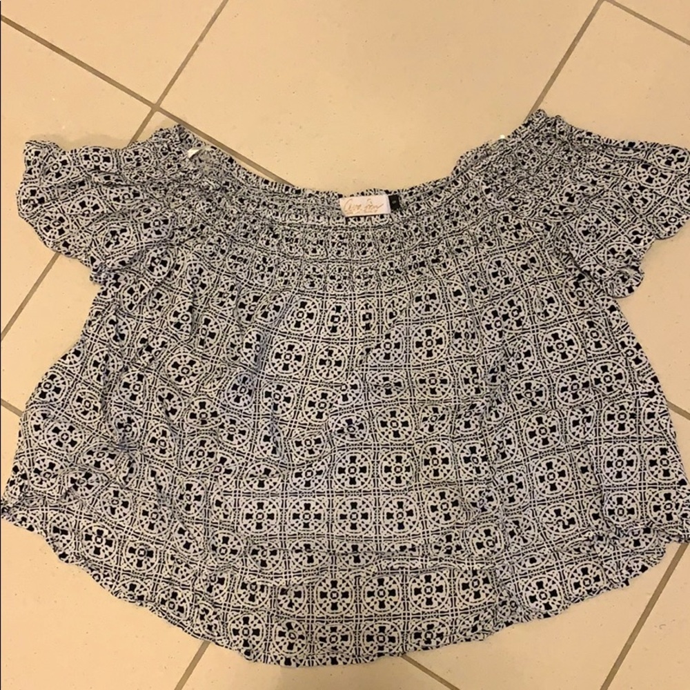 Ava Sky Top Fiore S